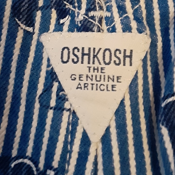 Vintage OshKosh Baby Overalls Boys Size 24 Months - VGC - Picture 4 of 5